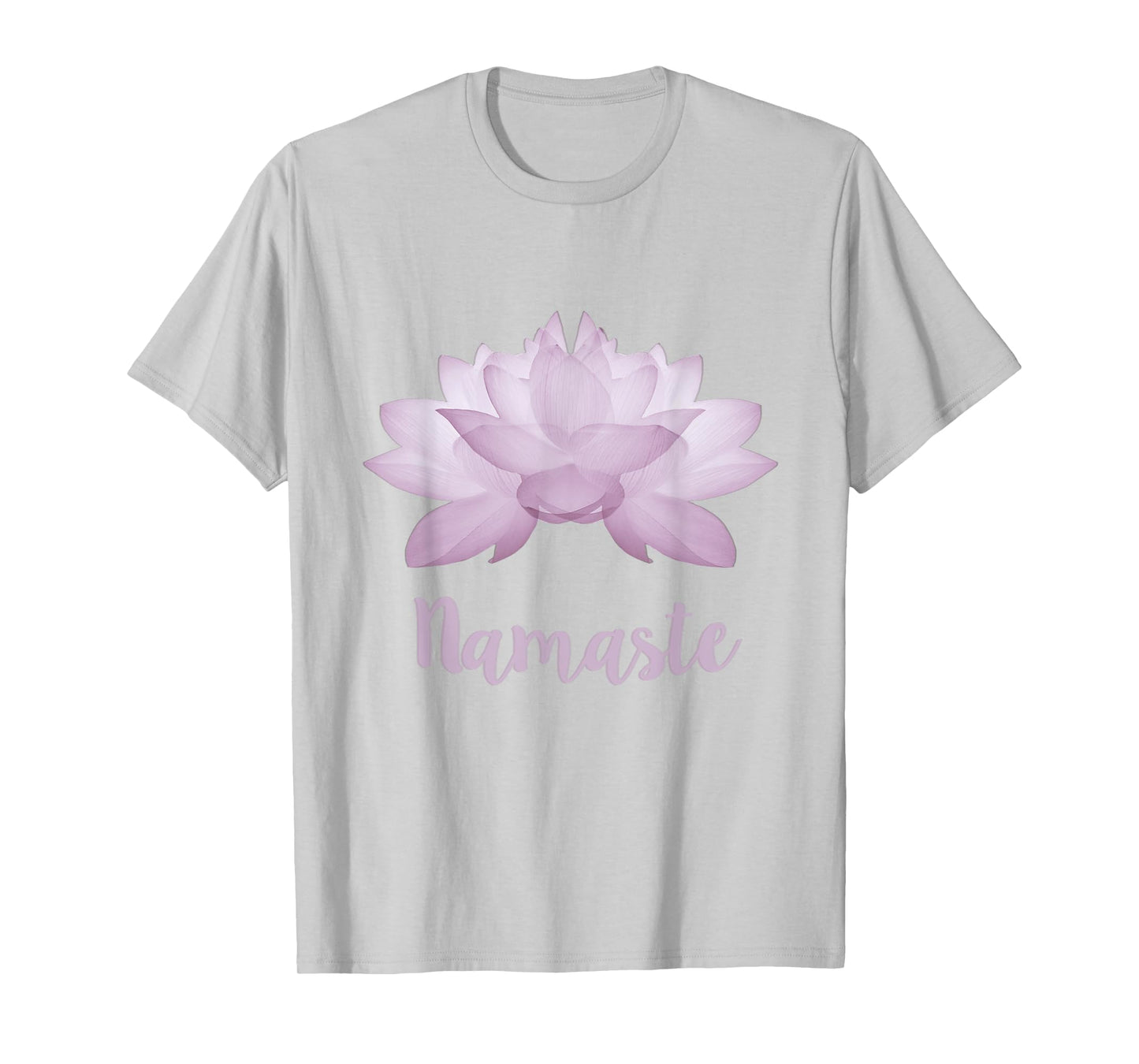 Lotus Namaste Yoga Graphic Tee for Women and girls T-Shirt