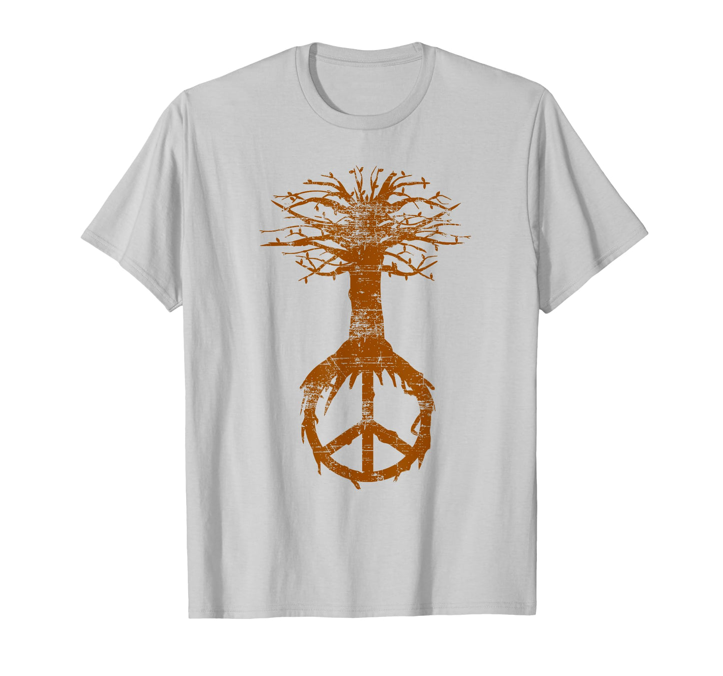 Hippie Tree Peace Sign Shirt | Cute Nature Lovers Tee Gift T-Shirt