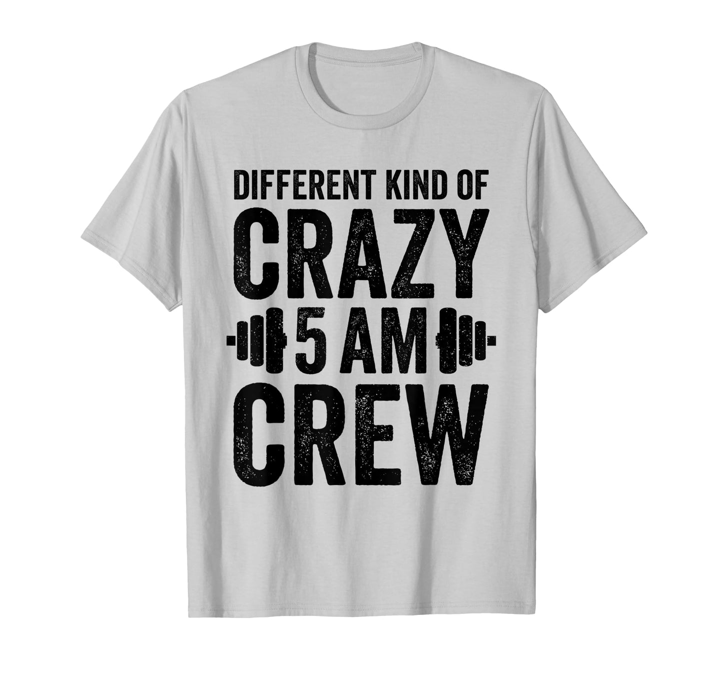 Workout Squad 5AM Crew Funny Gym Quote T-Shirt