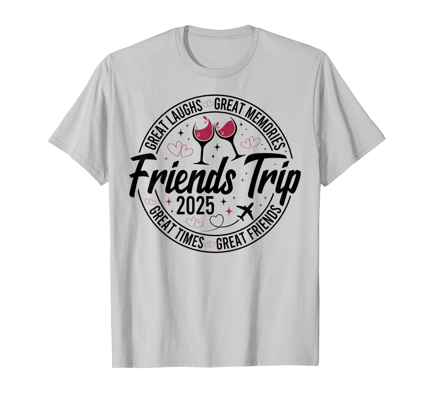 Trip Vacation 2025 Friends Matching Group T-Shirt