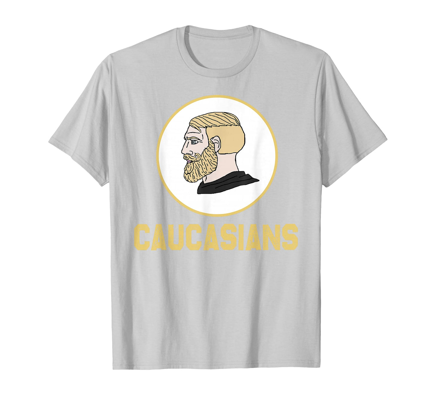 Caucasians Funny Vintage Caucasians Pride T-Shirt