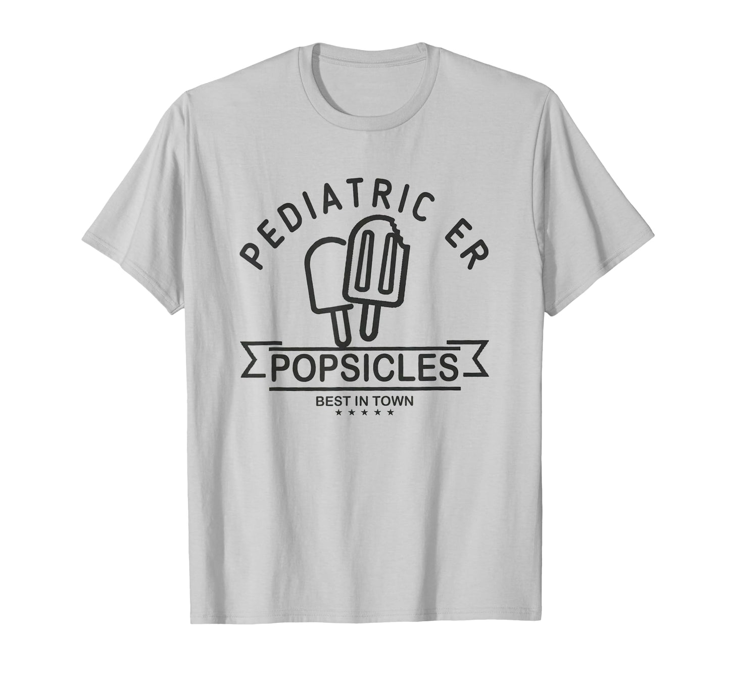 Pediatric Emergency Nurse Popsicle Funny ER ED Nurse Peds Rn T-Shirt