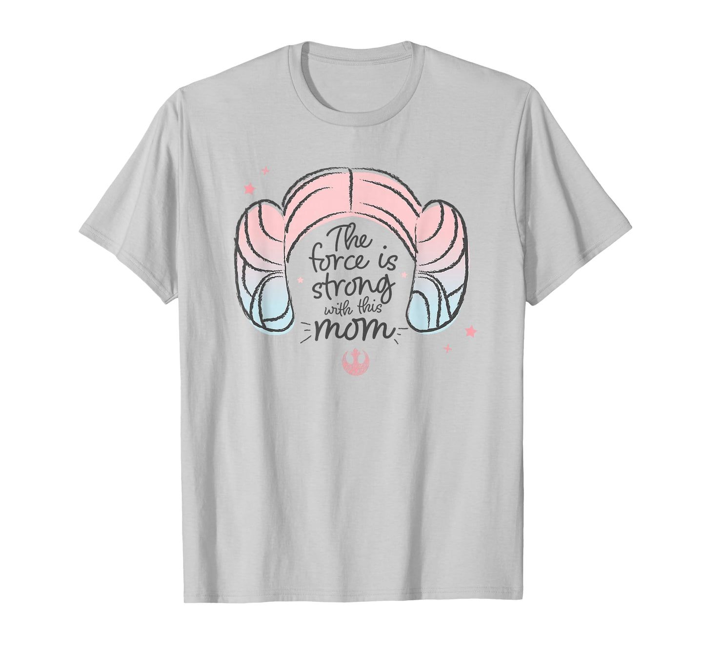 Star Wars Mother's Day Force Is Strong With This Mom Leia T-Shirt