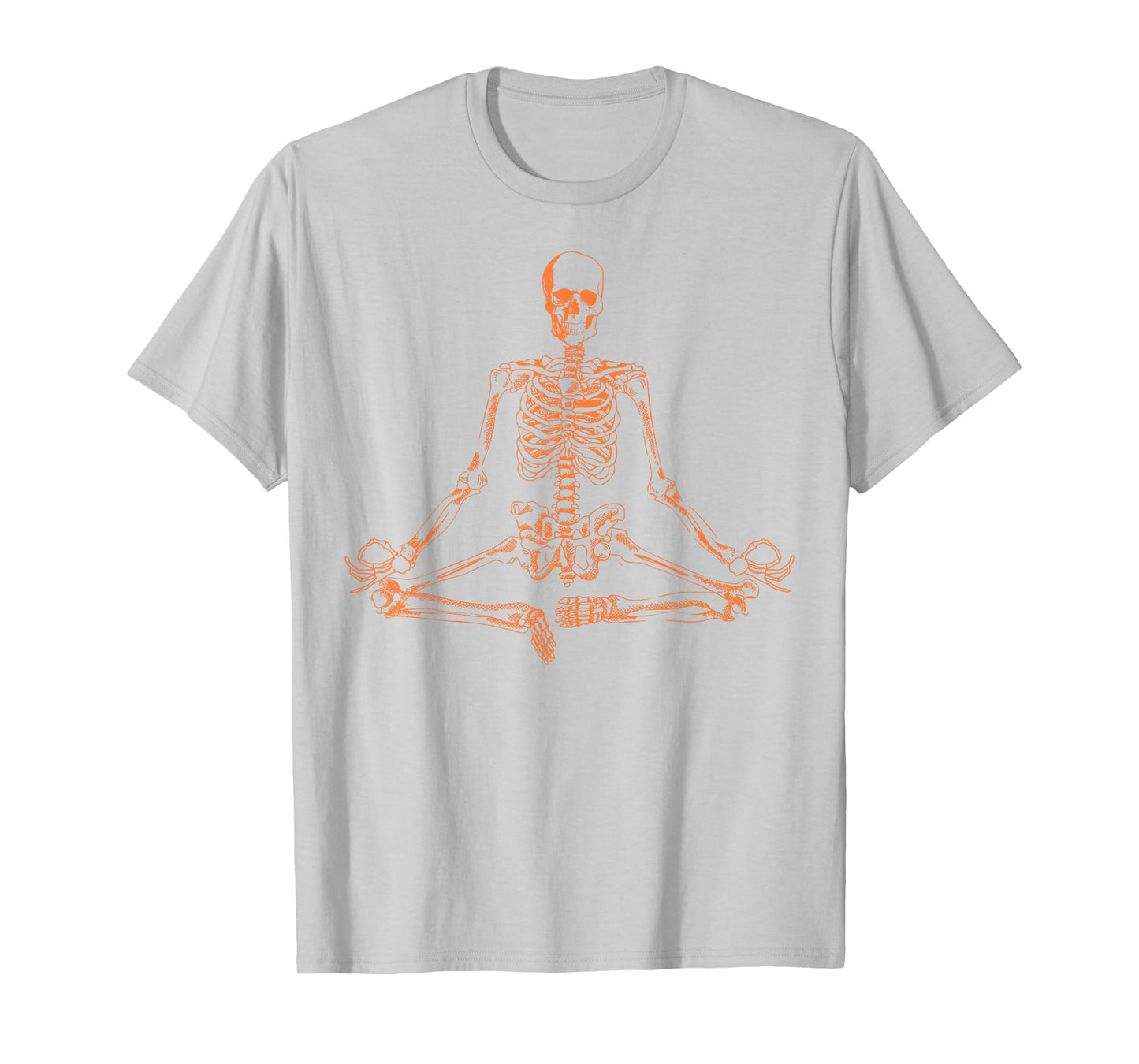 Halloween Meditating Skeleton Shirt | Funny Freaky Yoga Gift T-Shirt