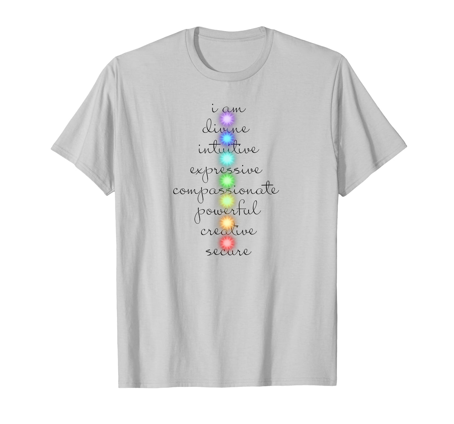 7 Chakras T-Shirts For Yoga Lovers T-Shirt