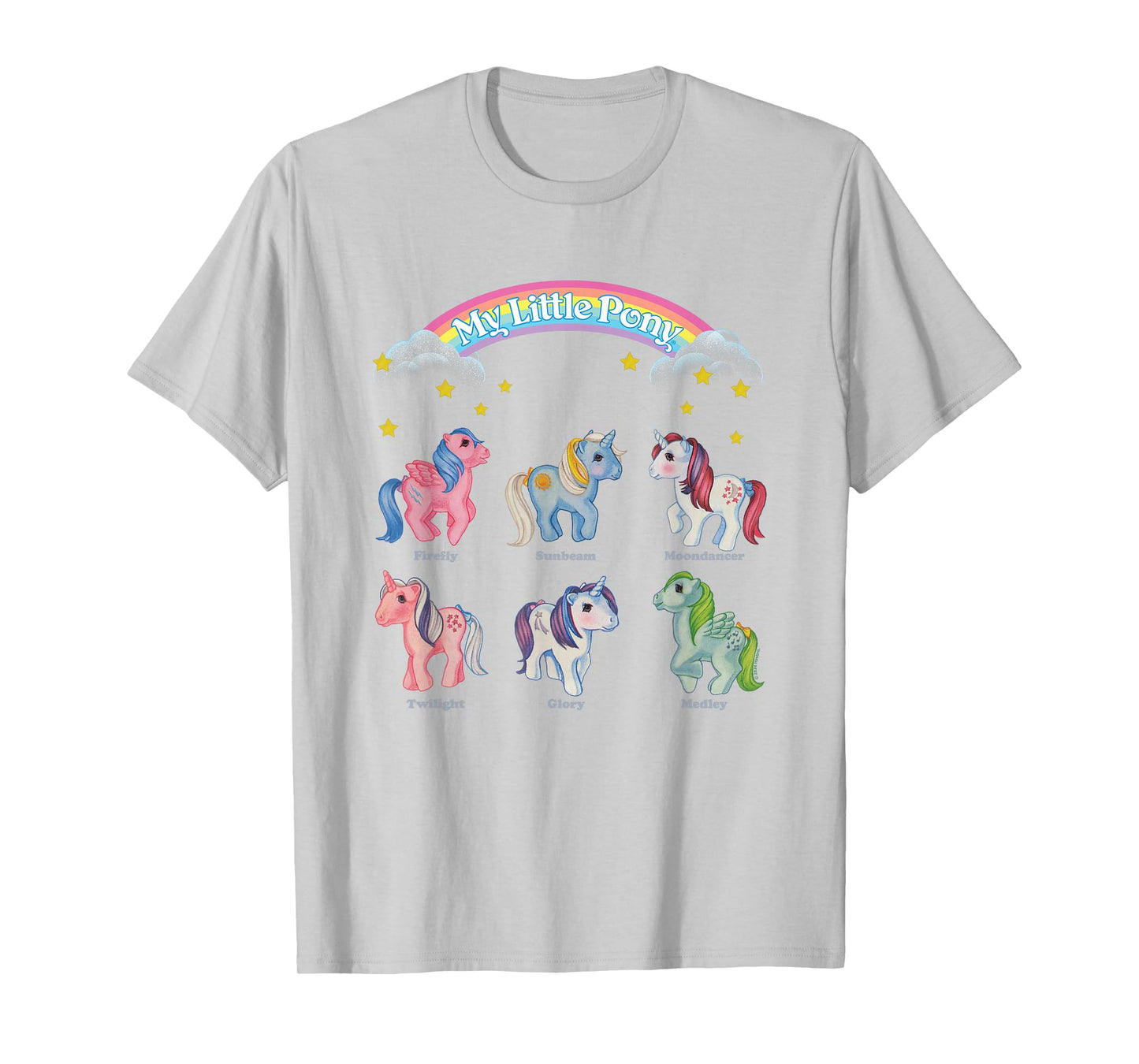 My Little Pony Classic Gen 1 Vintage Group Shot T-Shirt