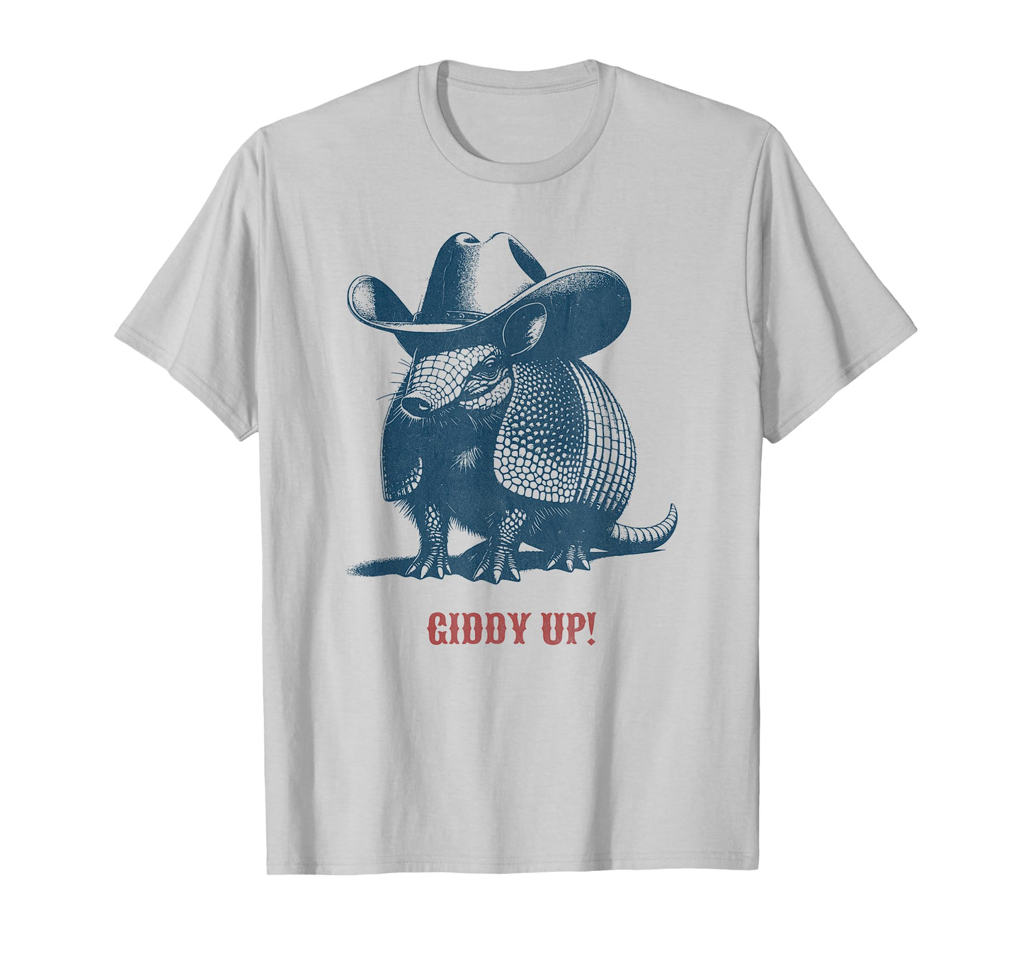 Giddy Up Cowboy ready for Rodeo / Cowboy Armadillo T-Shirt