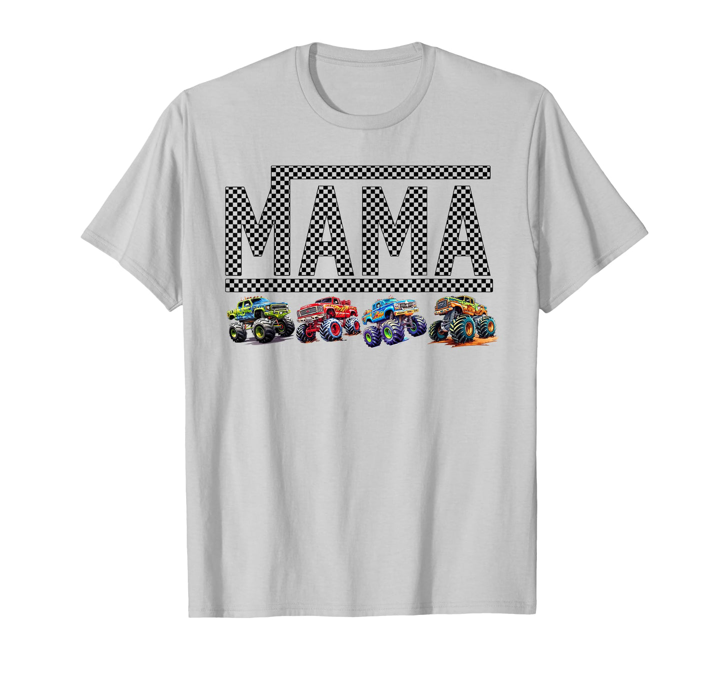 Mama Truck Mom Monster Trucks Are My Jam Truck Lovers Mother T-Shirt