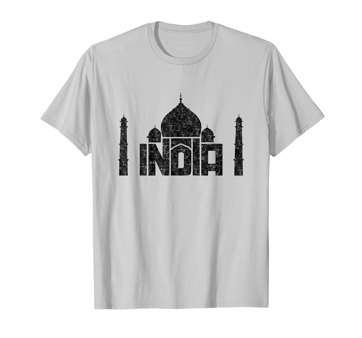 India Nice Taj Mahal in Agra Funny Typography Souvenir Gift T-Shirt