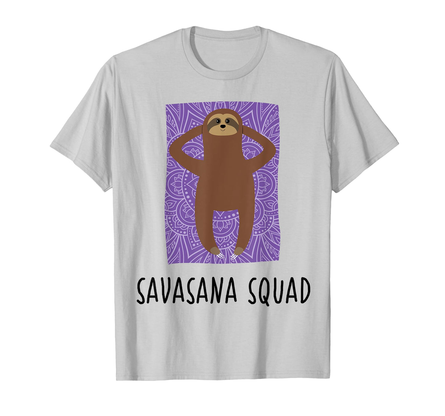 Savasana Squad Shirt | Practicioner Instructor Sloth Yoga T-Shirt