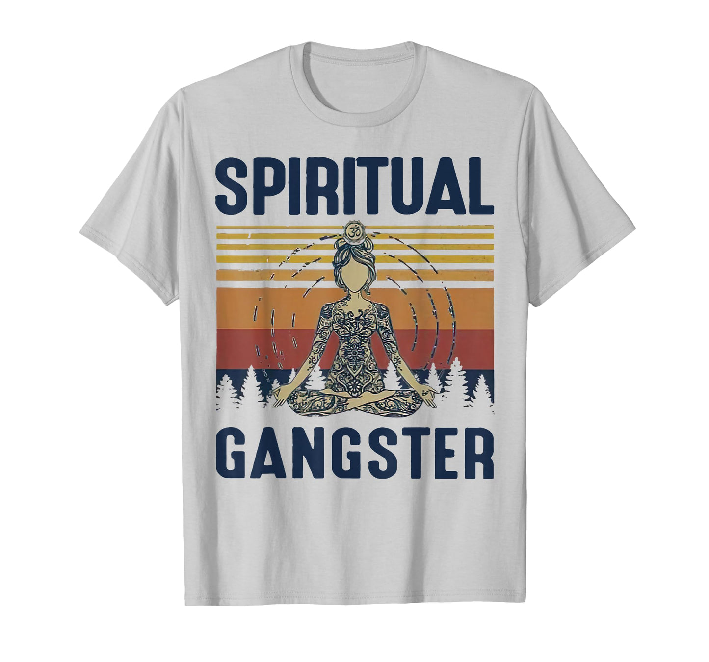 Yoga Girls Spiritual Gangsters Vintage Yoga Lover T-Shirt