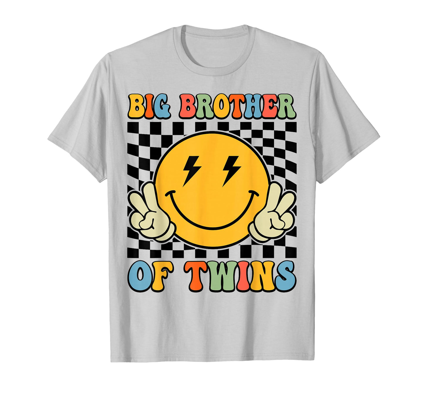 Big Brother Of Twins Older Brother of Twin Announcement T-Shirt