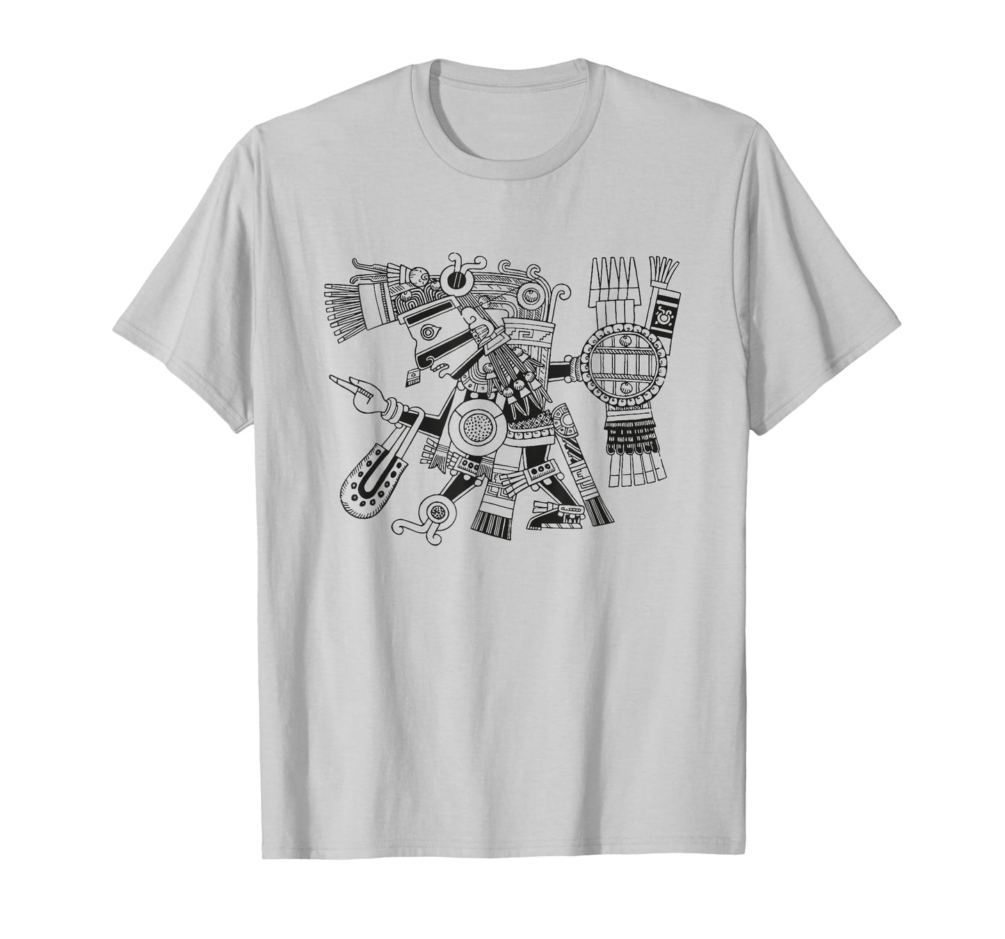 Maya patron deity Tezcatlipoca warrior Aztec Indians Mexico T-Shirt