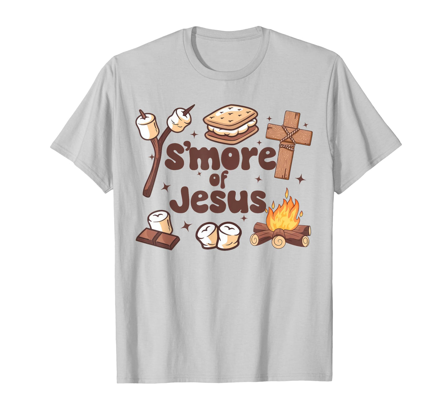 Smore Of Jesus Christian Camper Camping Lover T-Shirt
