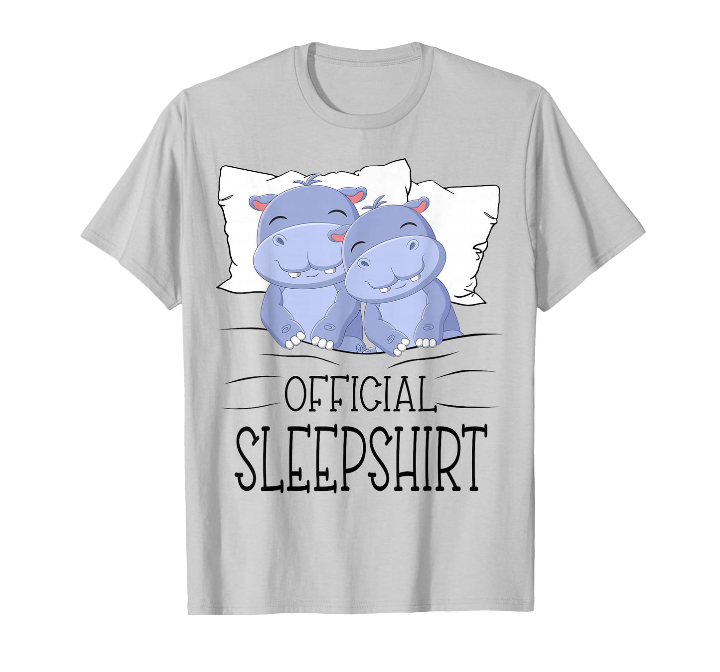 Hippo Hippopotamus Hippos Sleep Pajamas Gifts For Men Women T-Shirt