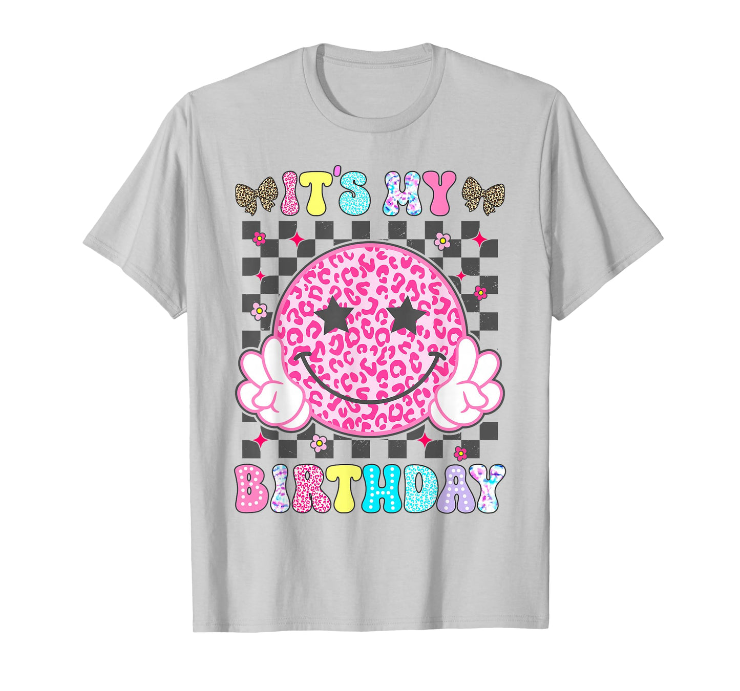 Its My Birthday Shirt for Girls Women Teens Kid Smile Face T-Shirt