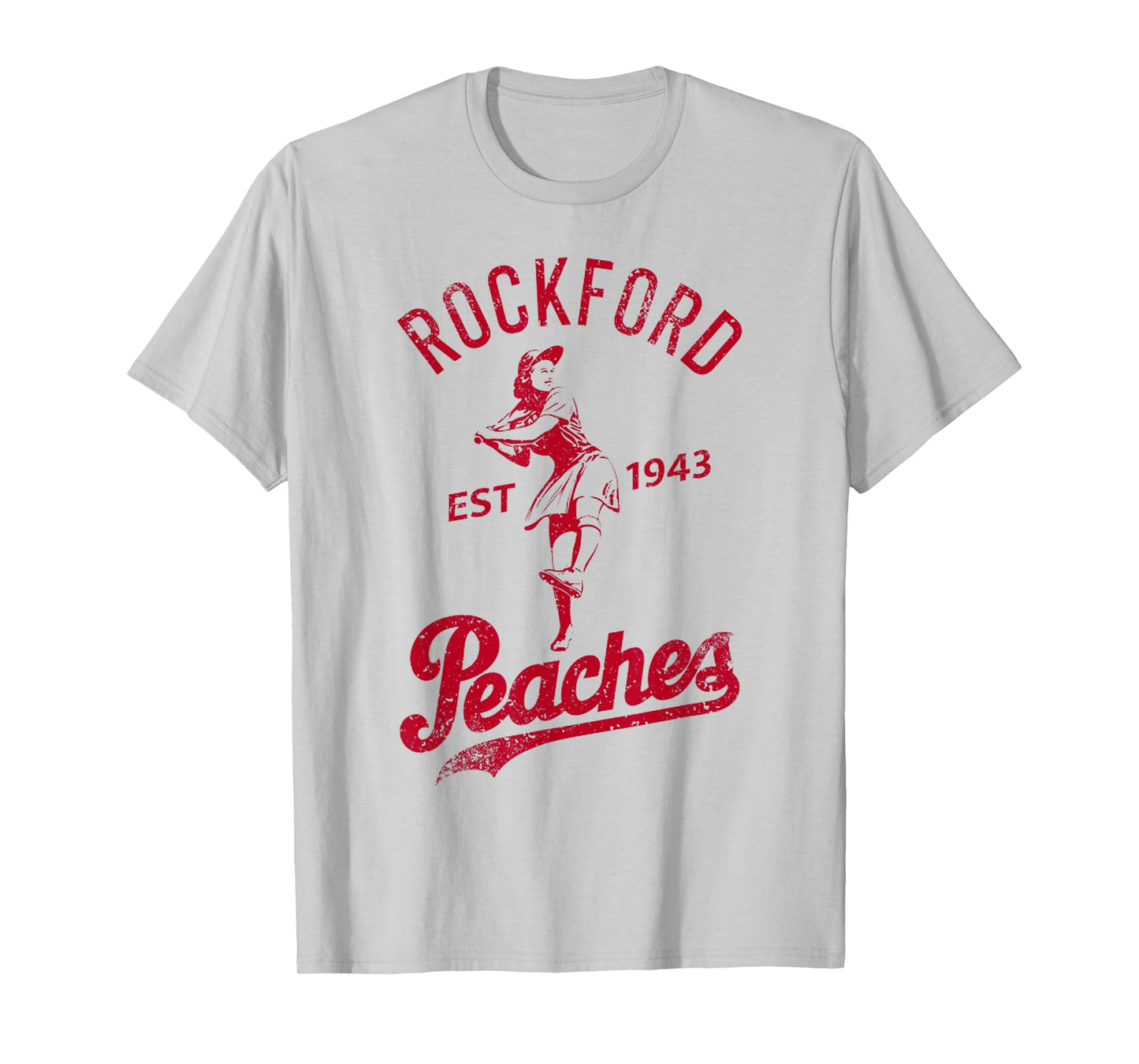 Rockford 1943 Peaches Vintage T-Shirt