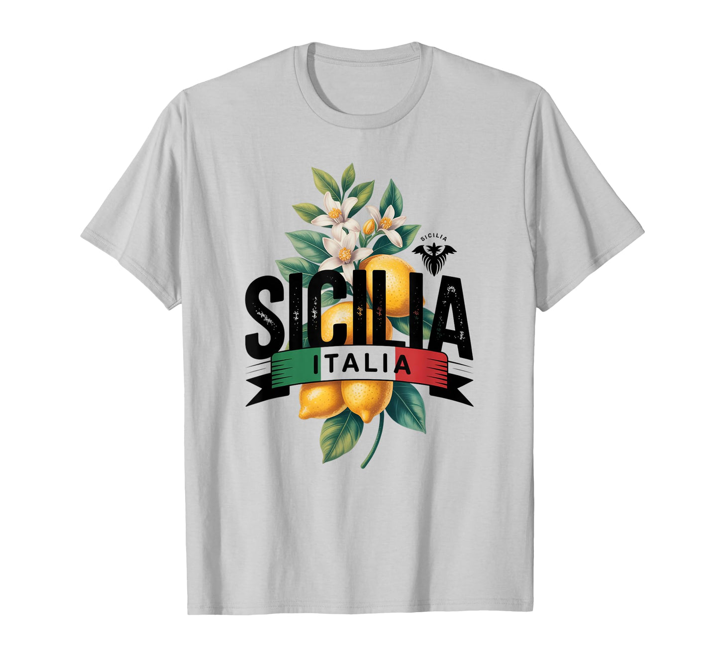 Sicilian Lemon Art Italy Pride Sicilia Italia Souvenir T-Shirt