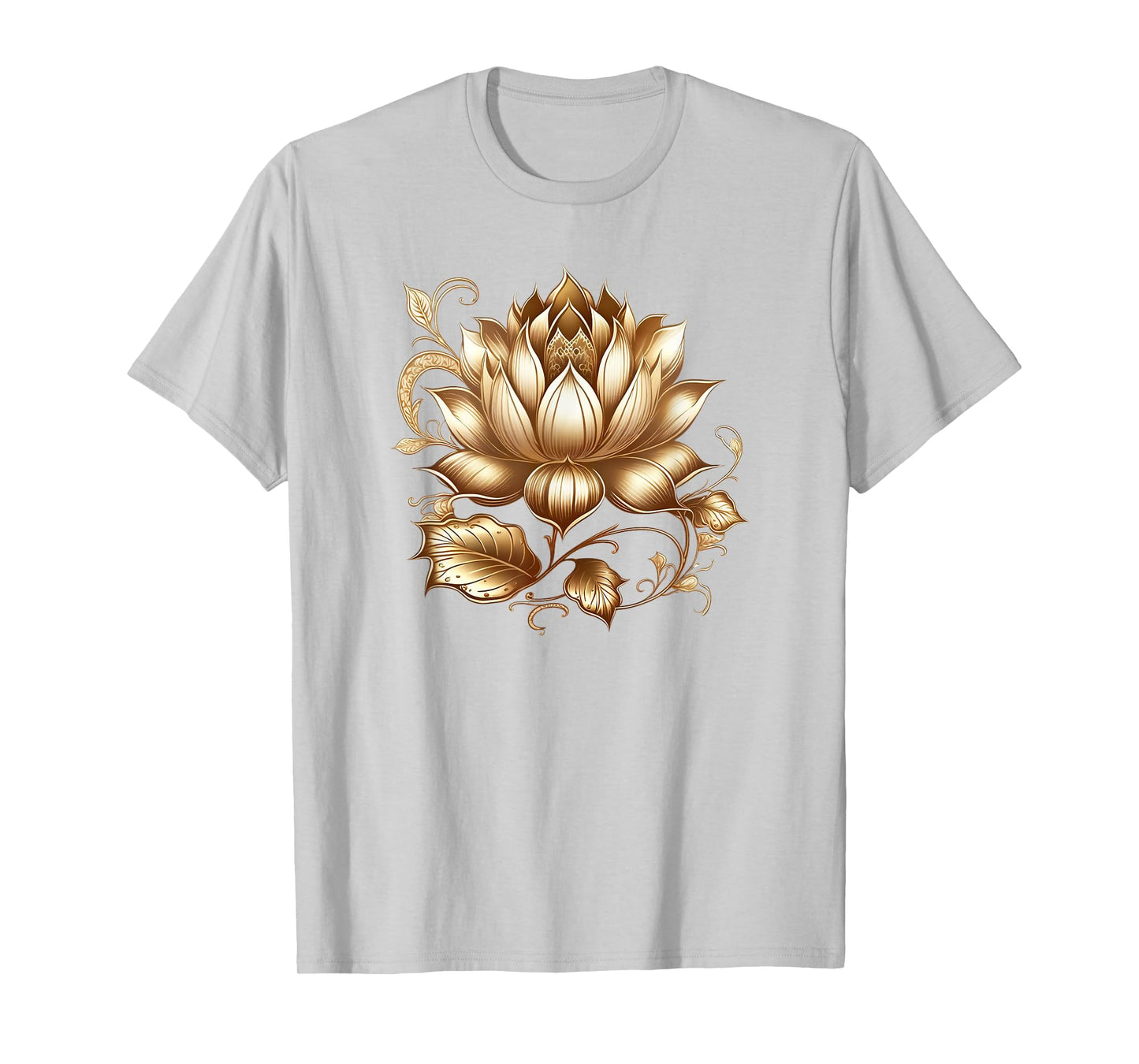 Lotus flower Buddhism spiritual symbol yoga namaste nature T-Shirt