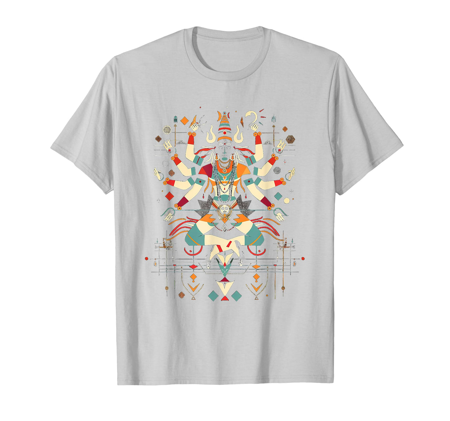 Shiva spiritual hindu god tandava dance yoga meditation T-Shirt