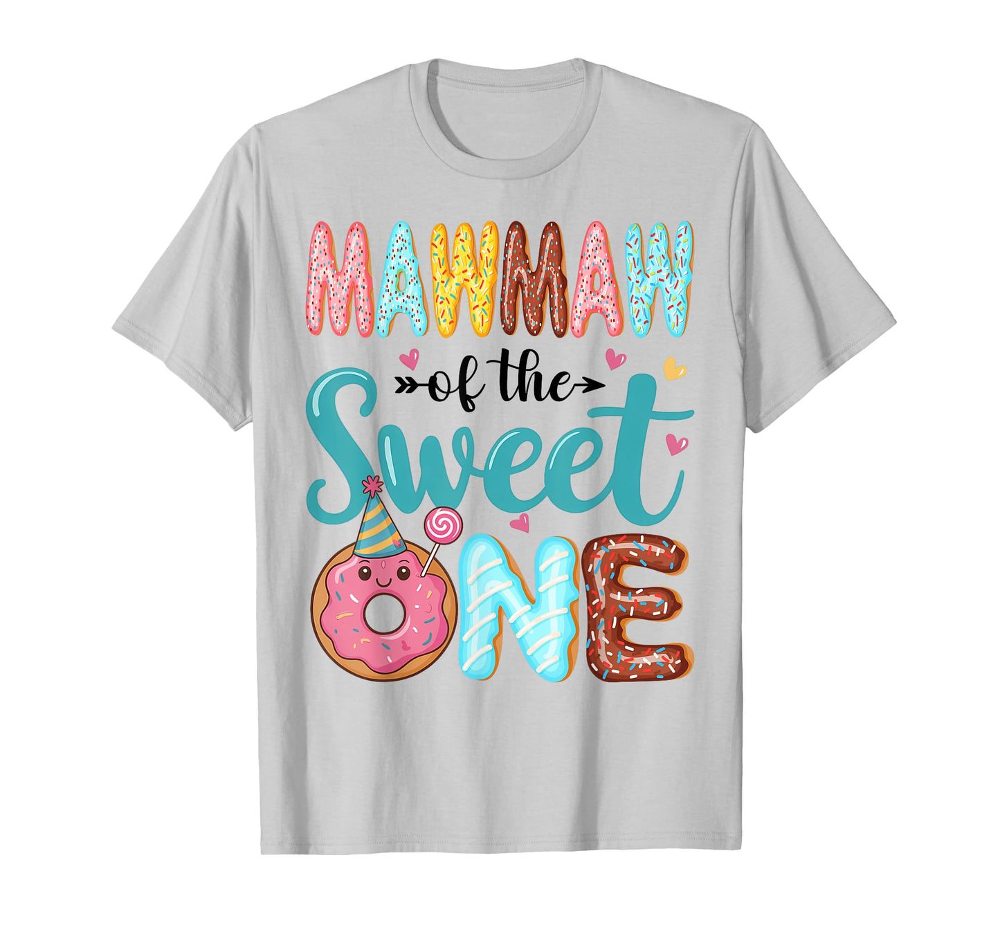 Mawmaw Of The Sweet One 1st Birthday Girl Donut Party T-Shirt