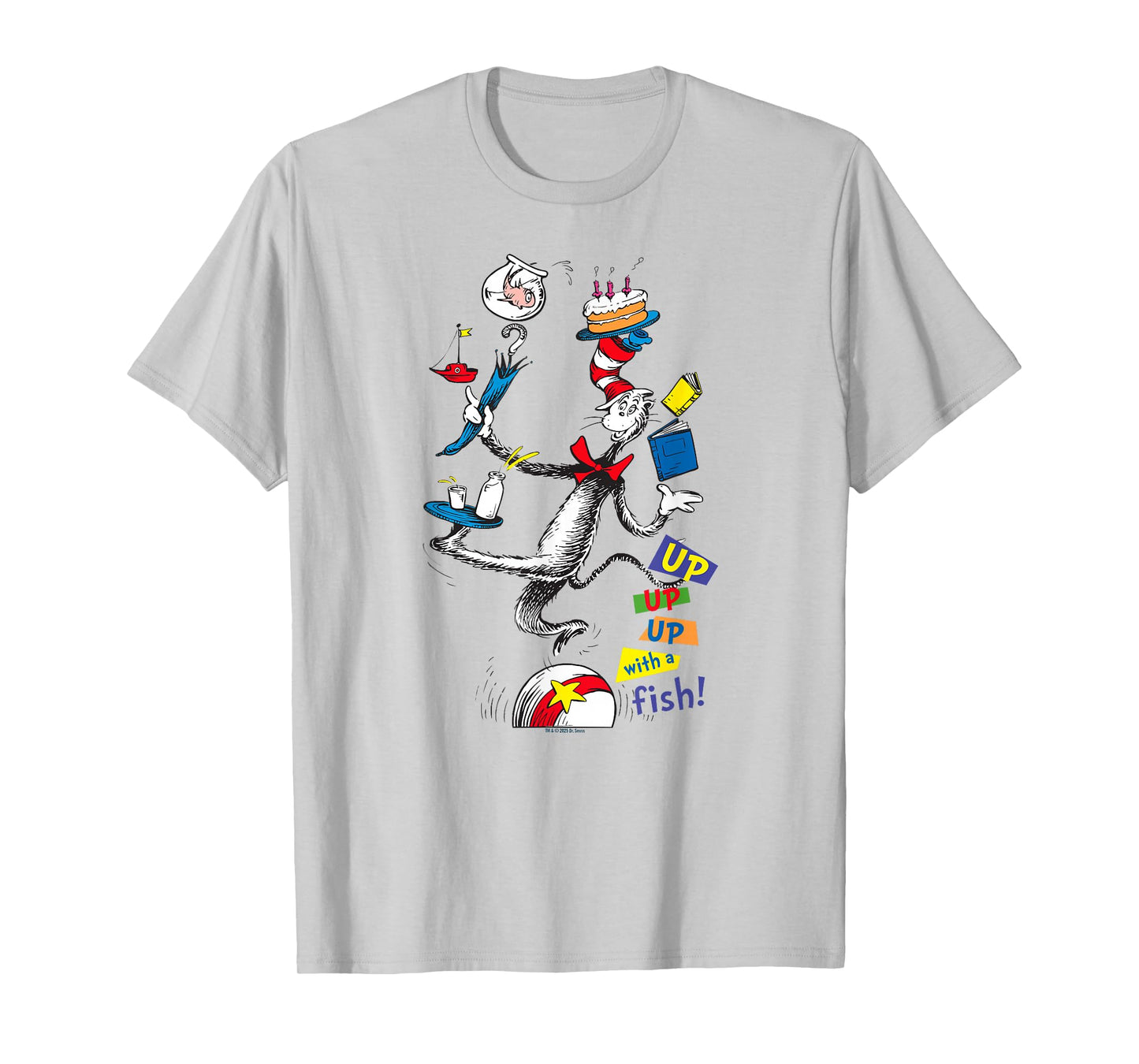 The Cat in the Hat Up Up Up - Officially Licensed T-Shirt