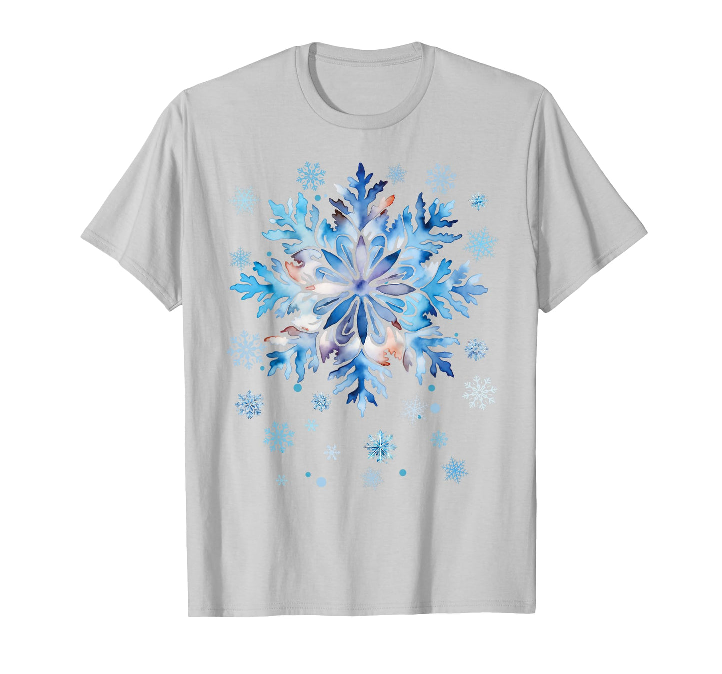 Snowflake Costume Winter Christmas Matching Women Kids Adult T-Shirt