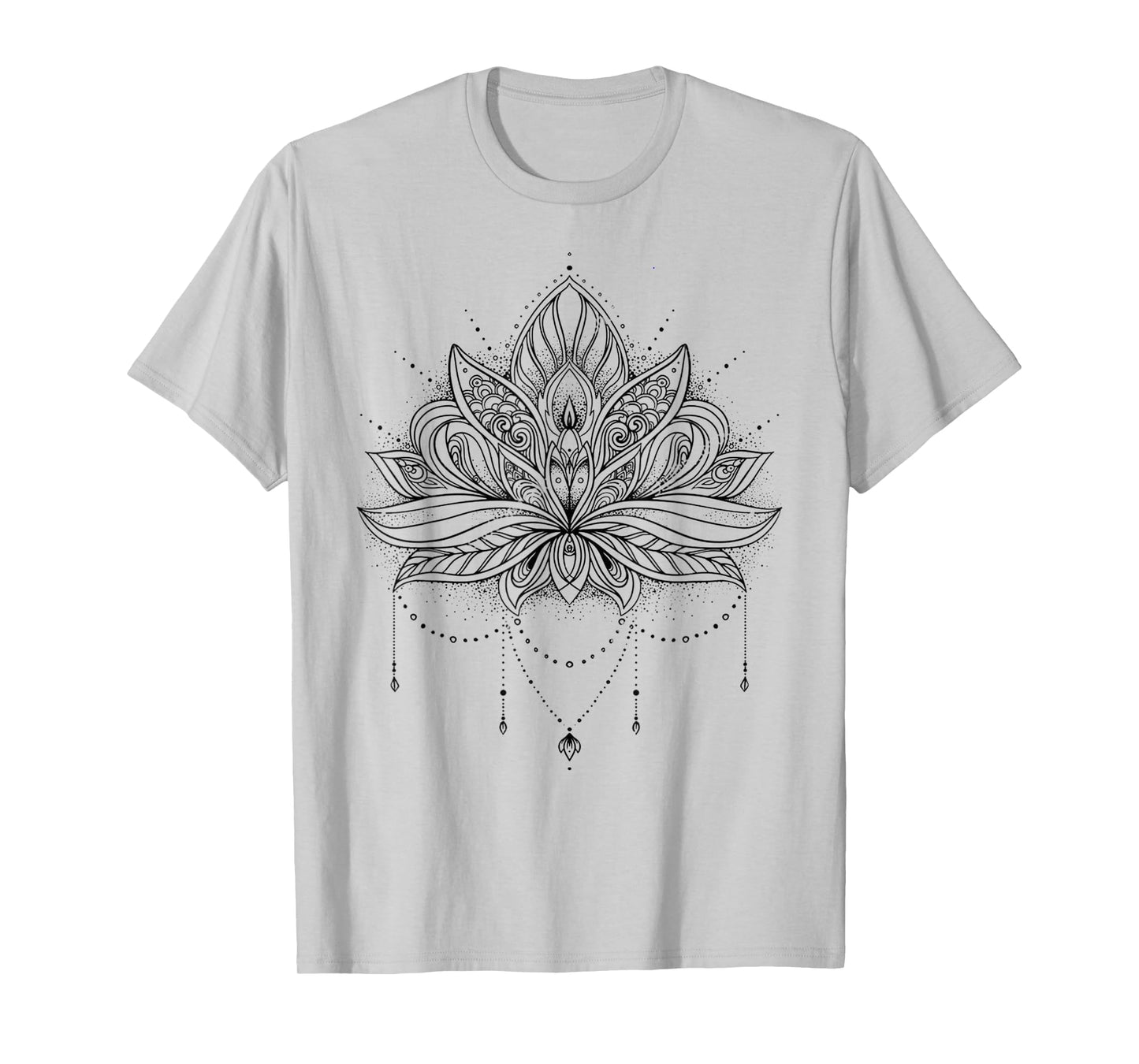 Sacred Geometry Meditation Positivity Love Mandala Lotus T-Shirt