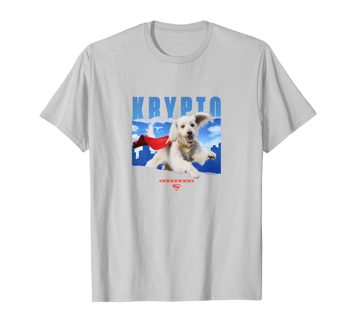 Superman (2025) Krypto The Superdog Ripped Poster T-Shirt