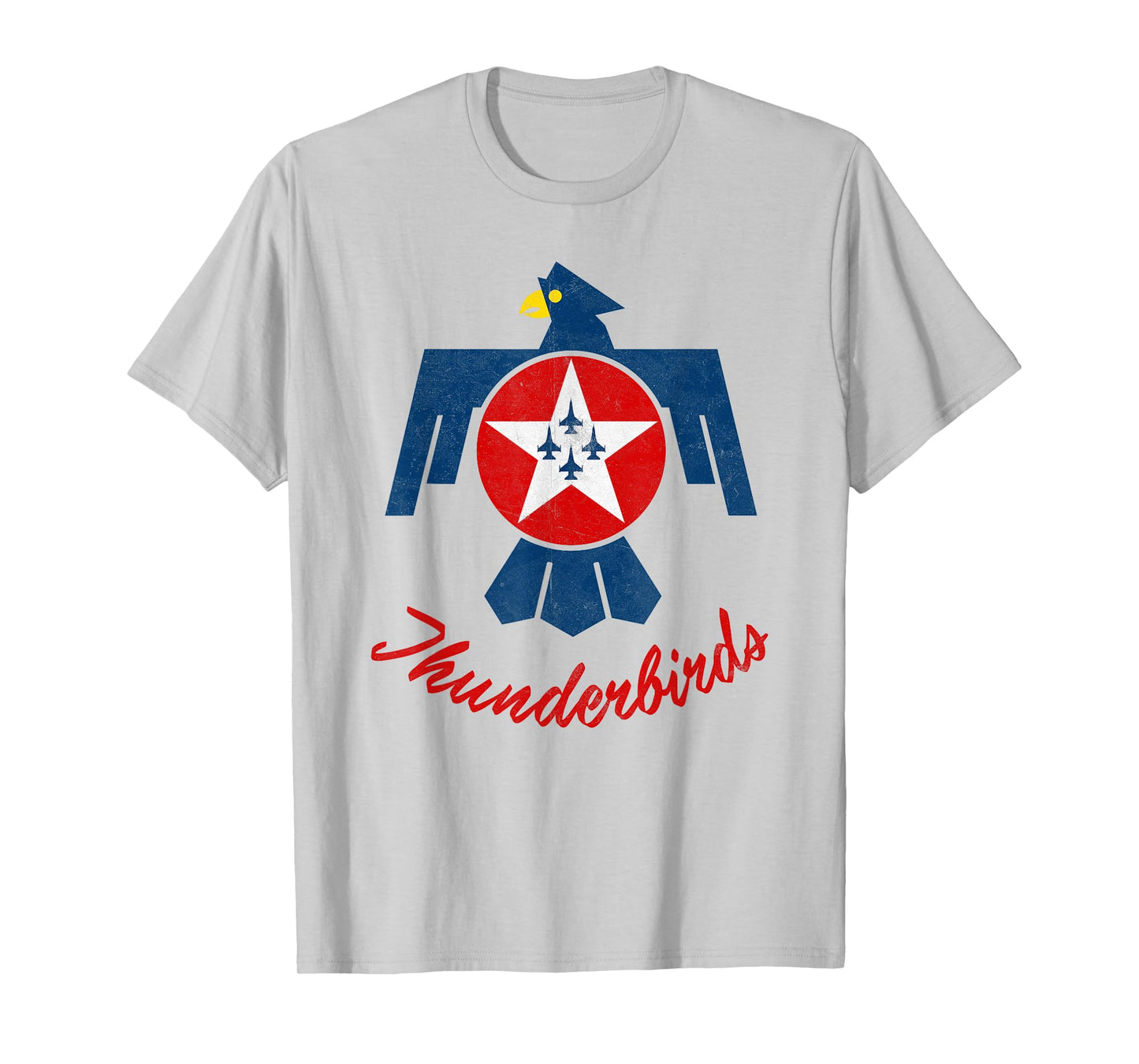 USAF Thunderbirds F16 57th Wing Vintage Airshow Gift Tee T-Shirt