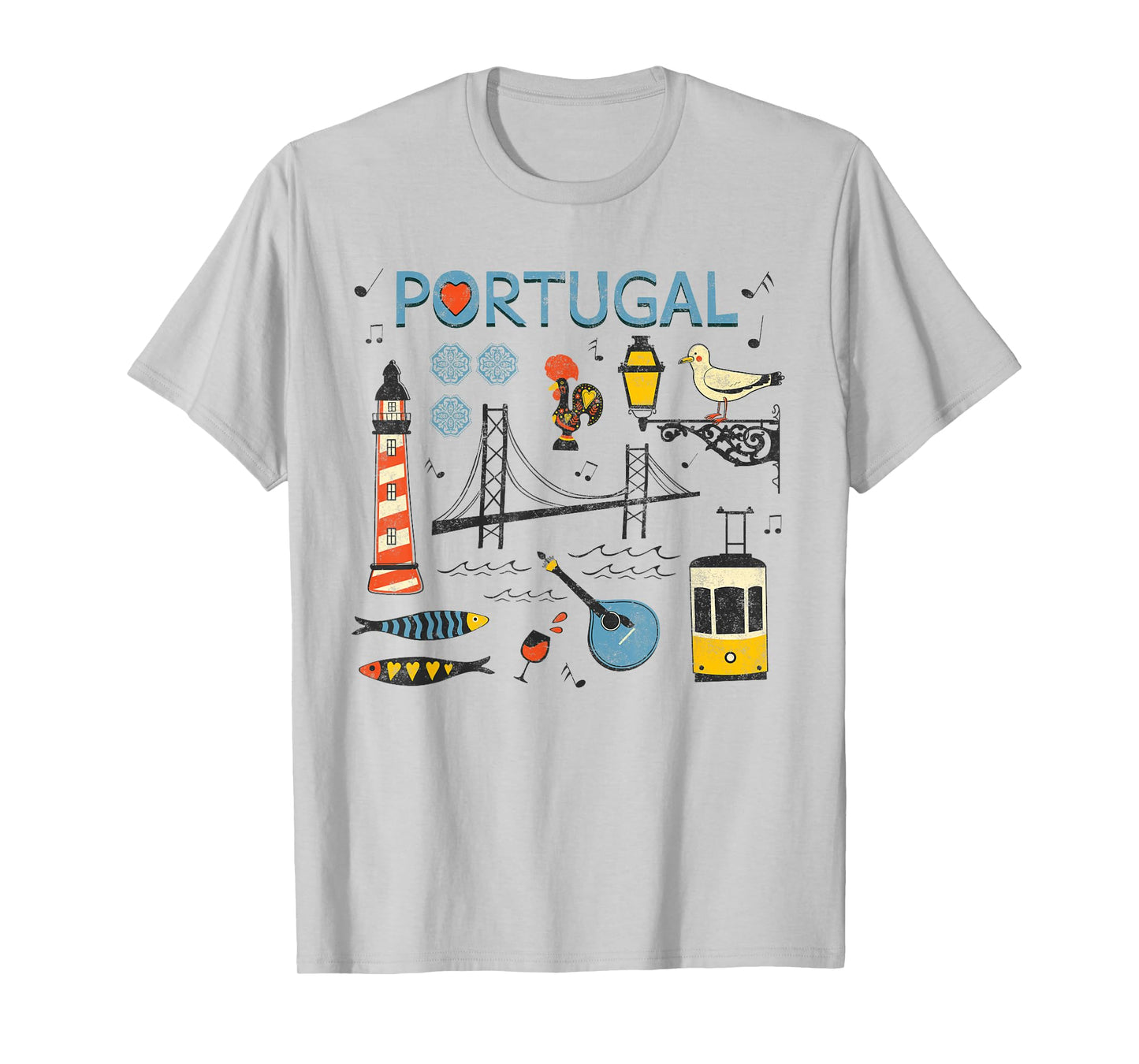 Travel Europe Portugal Lisbon Portuguese Vacation Souvenir T-Shirt