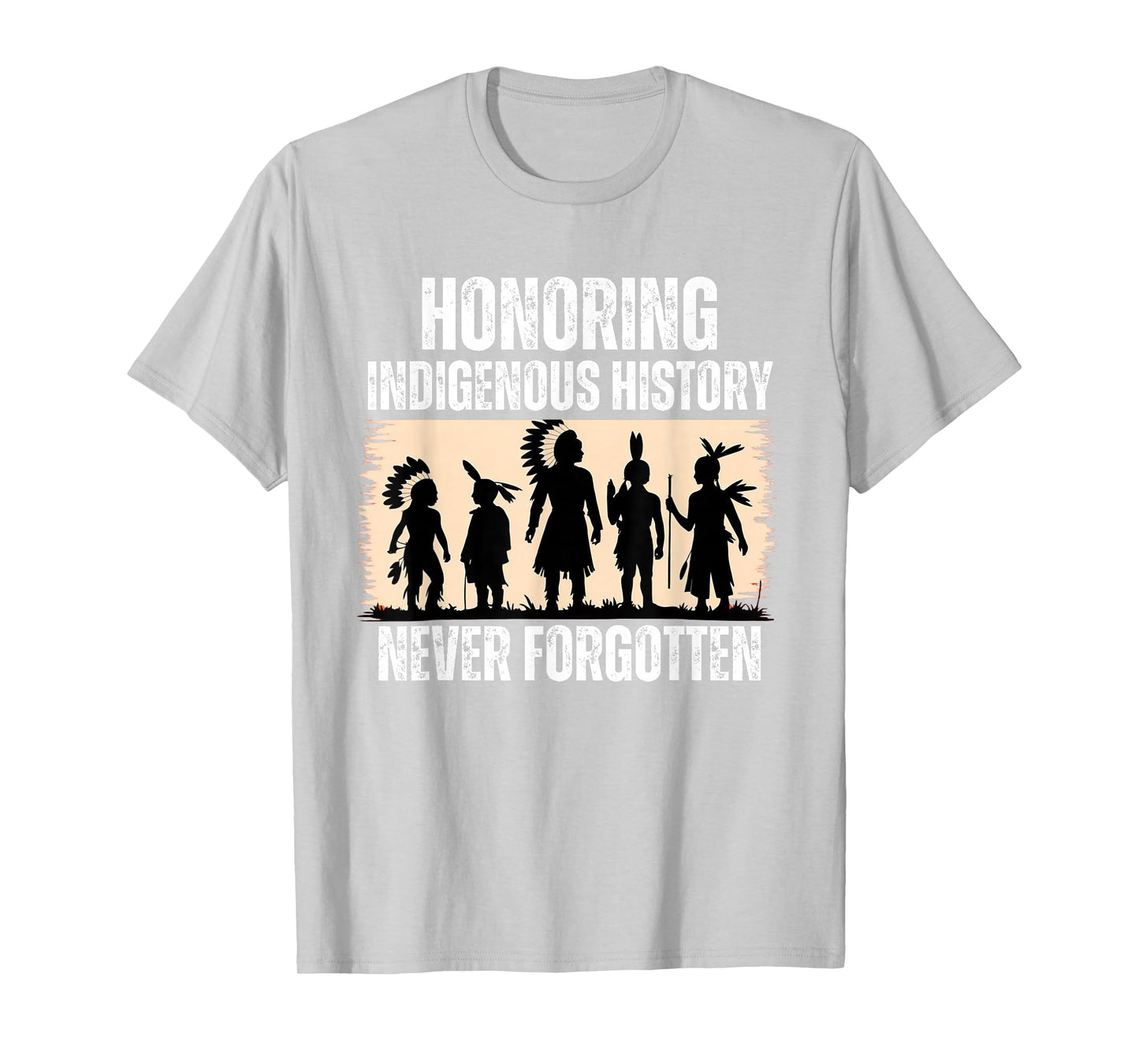 Honoring Indigenous History Native American Indian Day Pride T-Shirt