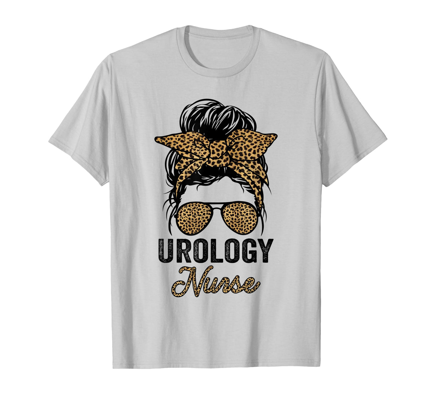 Urology Nurse Appreciation Day Tees Leopard For Women Nurses T-Shirt