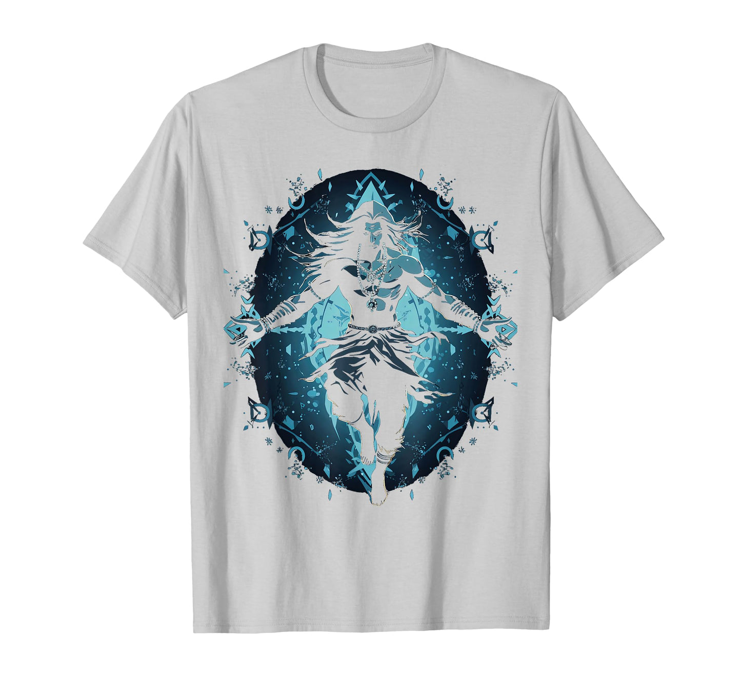 Shiva spiritual hindu god tandava dance yoga meditation T-Shirt