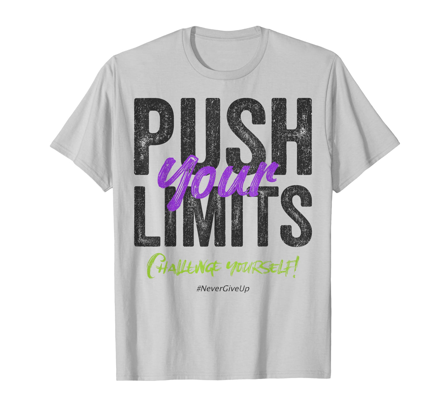 Y2K Fitness Quote Gym Training Discipline Yoga Sport Workout T-Shirt