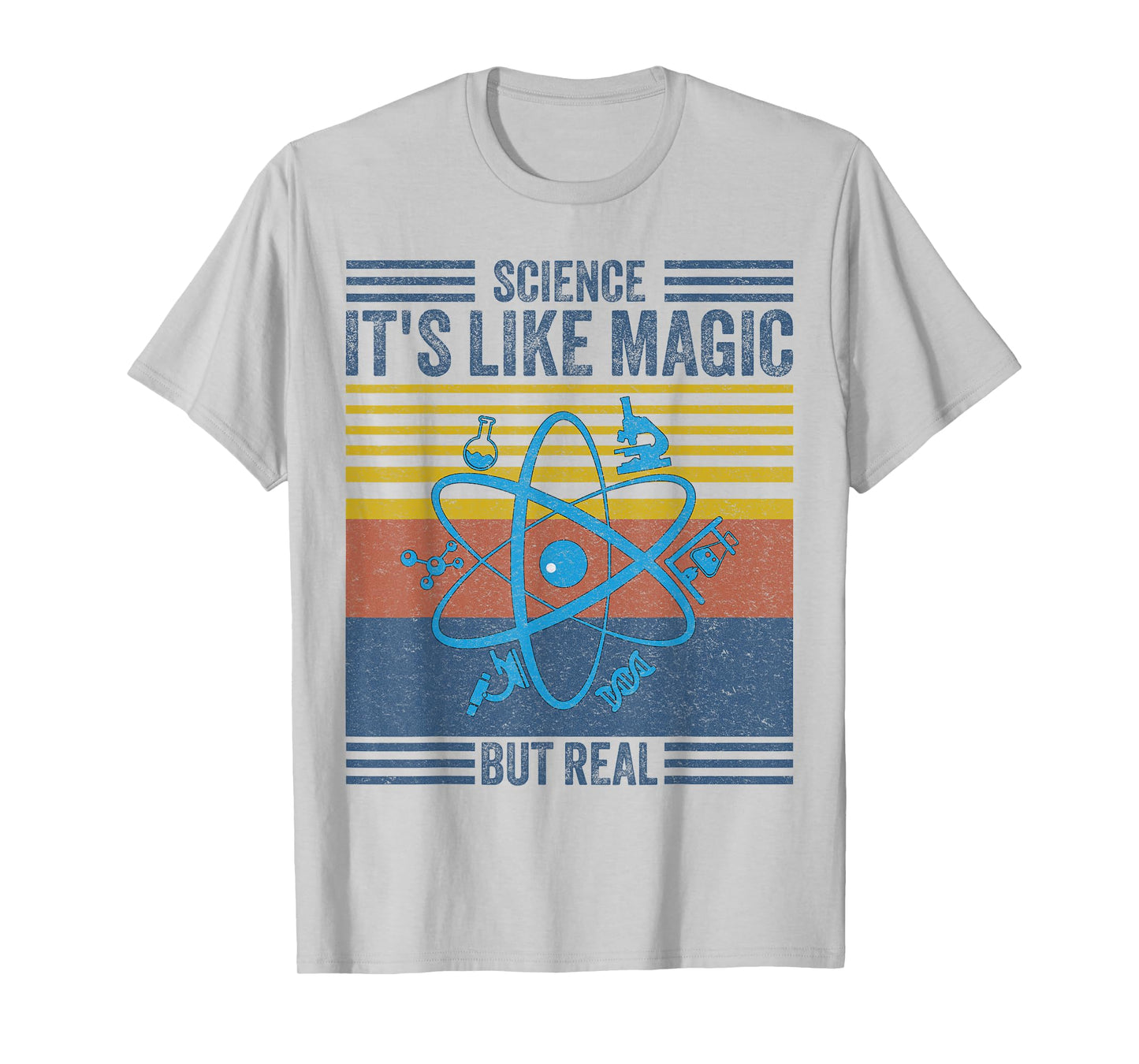 Science It's Like Magic But Real Science Teacher Geek Nerd Men Women Girls Kids T-Shirt