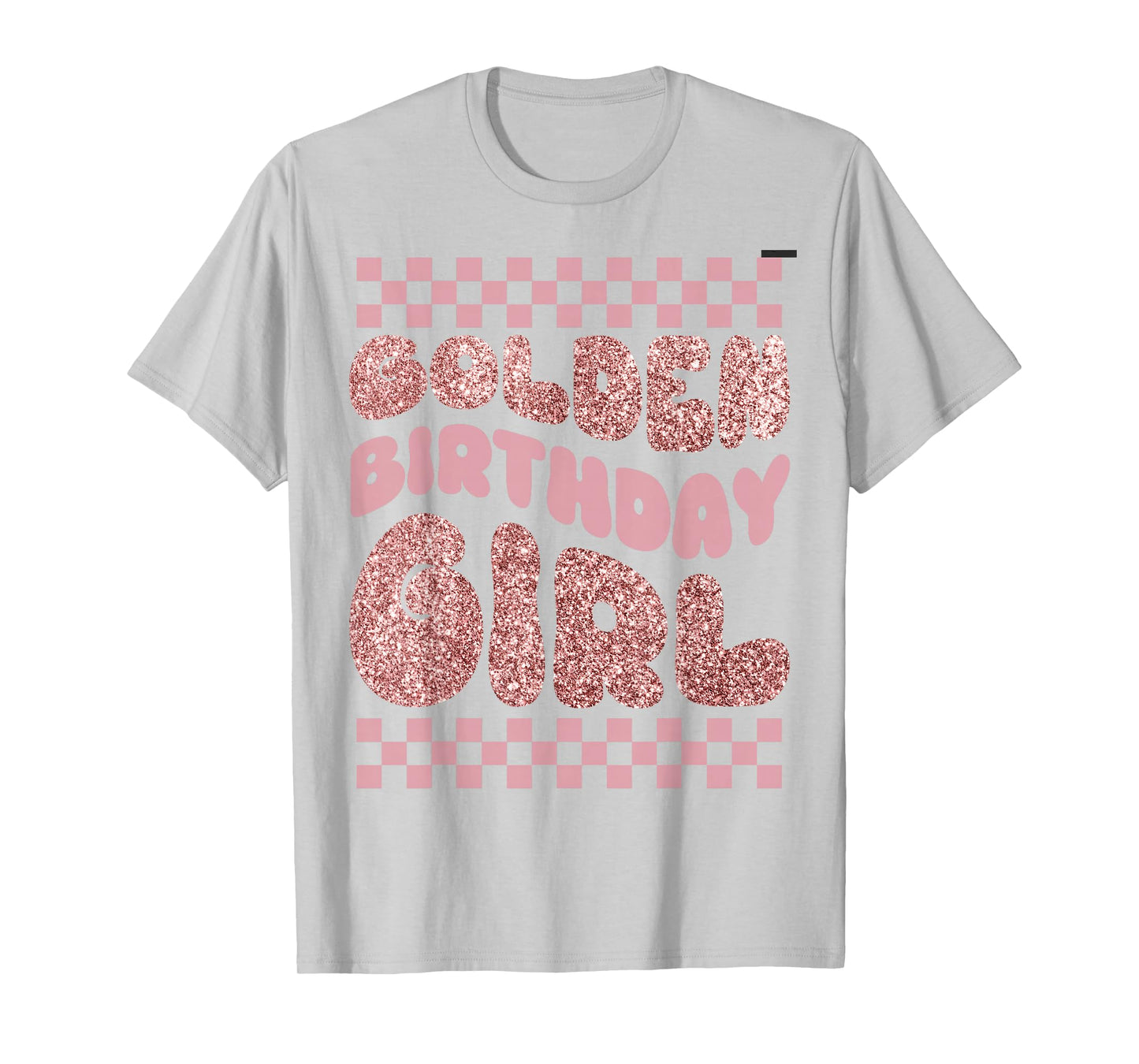 Golden Birthday Girl Bday Toddlers Birthday Party Decoration T-Shirt