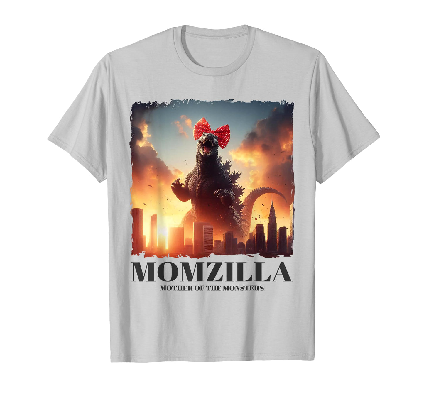 Momzilla Mother Of Monsters Retro Vintage Mama Mother's Day T-Shirt