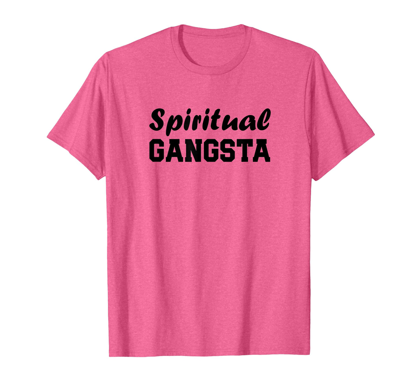 Womens Mens Yogi Shirt Funny Spiritual Gangsta Shirt T-Shirt
