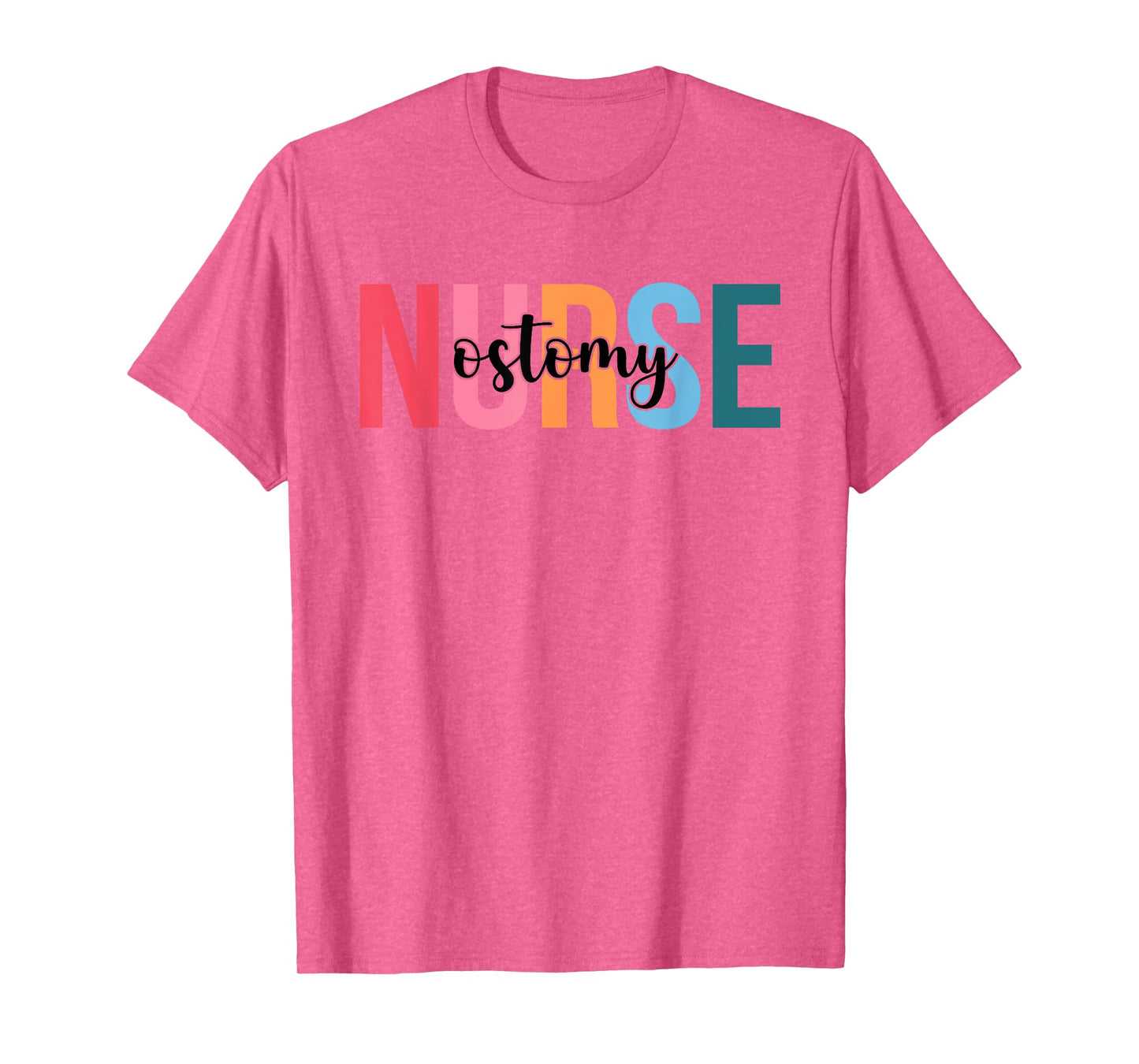 Women Ostomy Nurse Gifts For Womens Nursing Apparel T-Shirt
