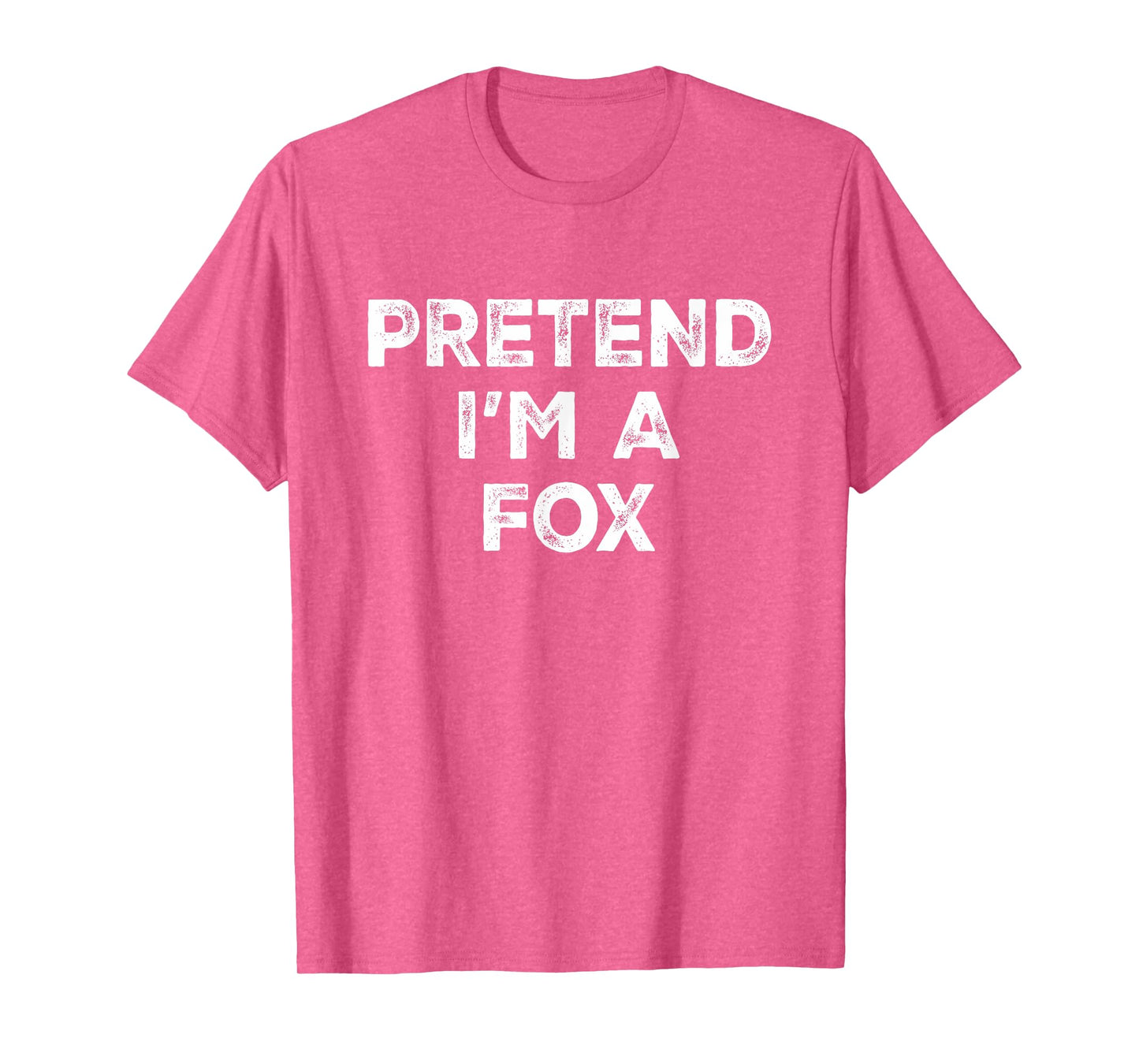 Pretend I'm A Fox Lazy Halloween Costume T-Shirt