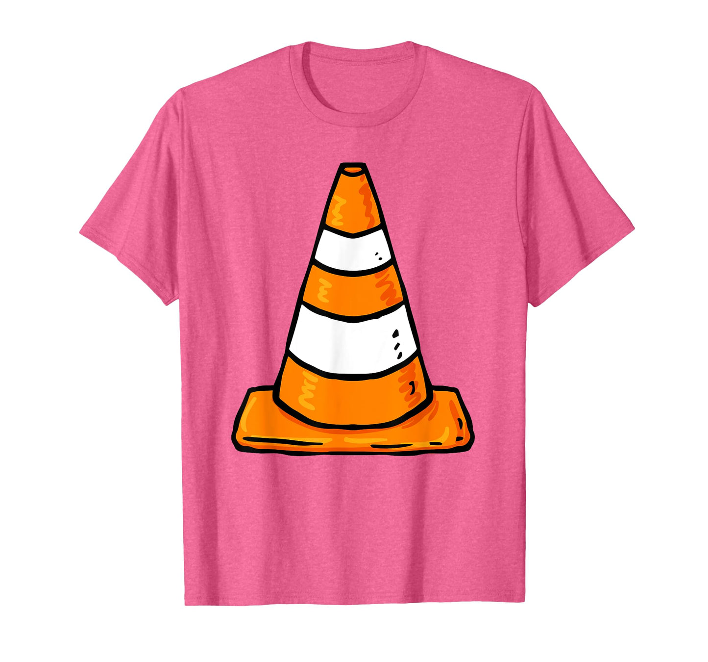 Traffic Cone Costume Group Matching Family Costume T-Shirt