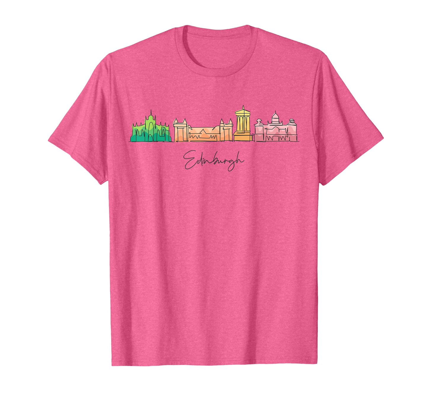 Travel Europe Scotland Edinburgh United Kingdom Vacation Tee T-Shirt