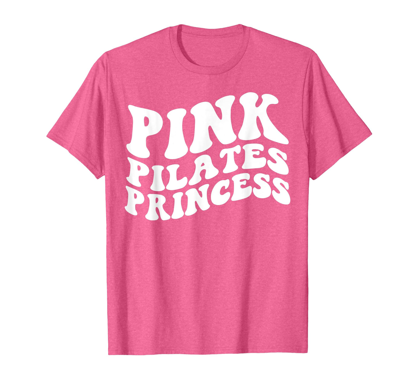 Pink Pilates Princess Aesthetic Mind Body Yoga Workout Gifts T-Shirt