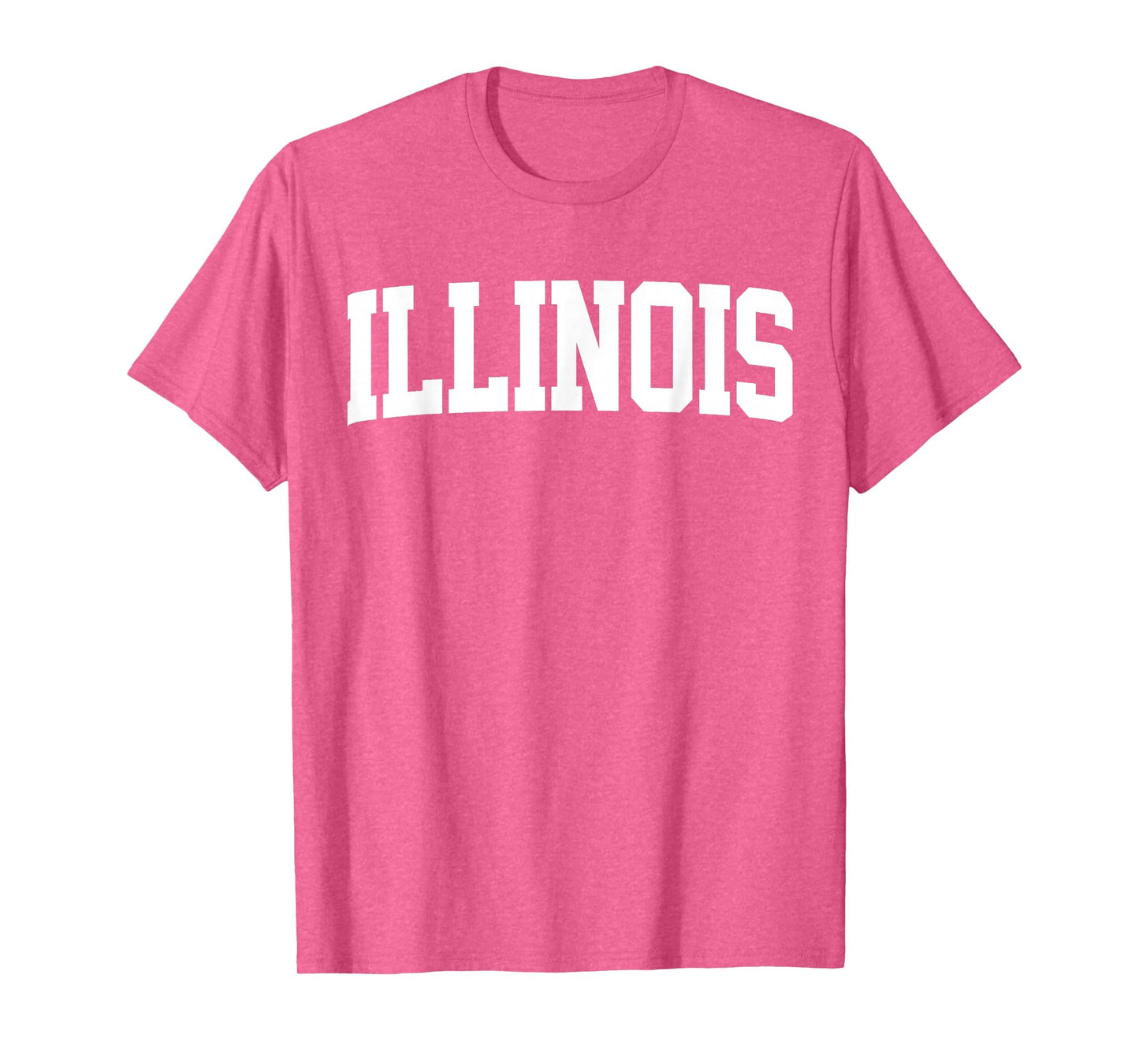 Retro Illinois Tee Vintage Illinois Orange Throwback IL T-Shirt