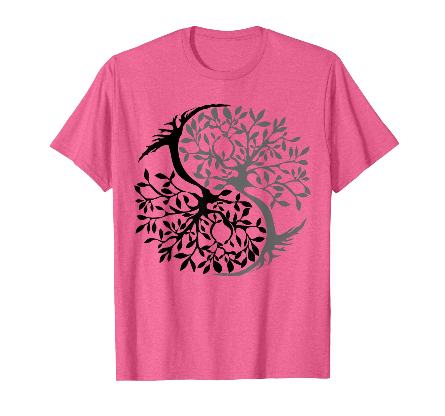 Tree Of Life Yin Yang Symbol Funny Bonsai Zen Gift Men Women T-Shirt