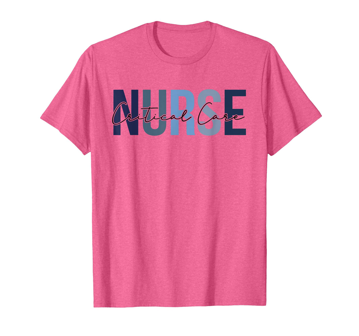 Retro Critical Care Nurse Gifts Womens Nursing Apparel T-Shirt