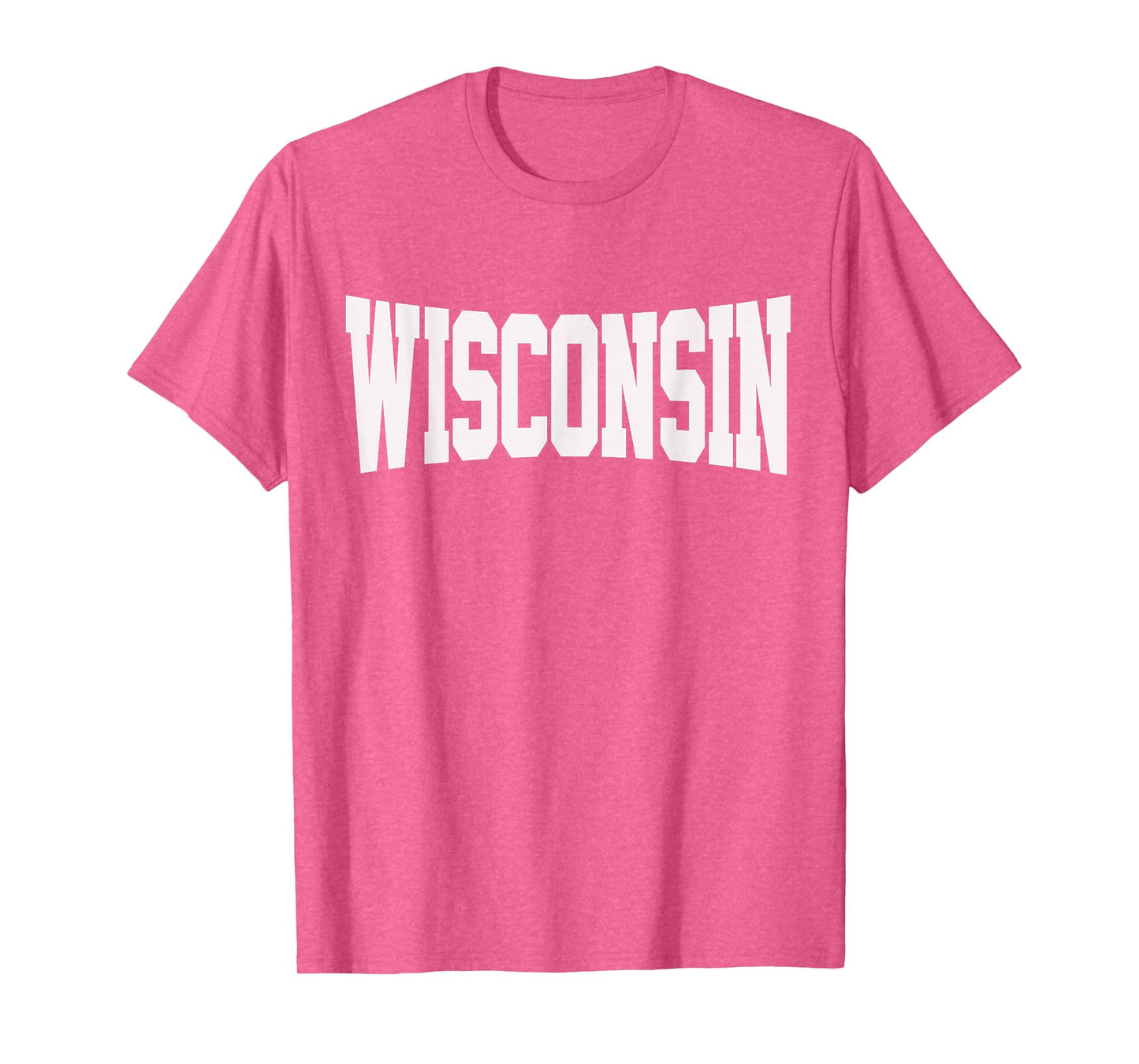 Vintage Wisconsin Mens Wisconsin Womens Red Retro Wisconsin T-Shirt