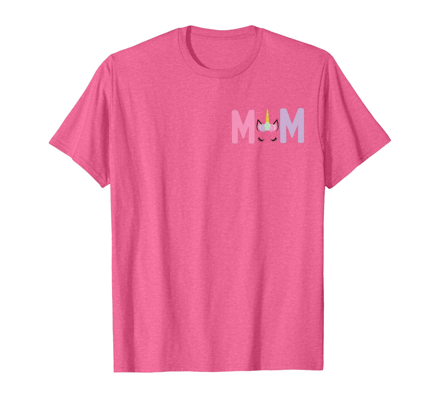 Unicorn Mom First Birthday Girl Family Matching Mama Party T-Shirt