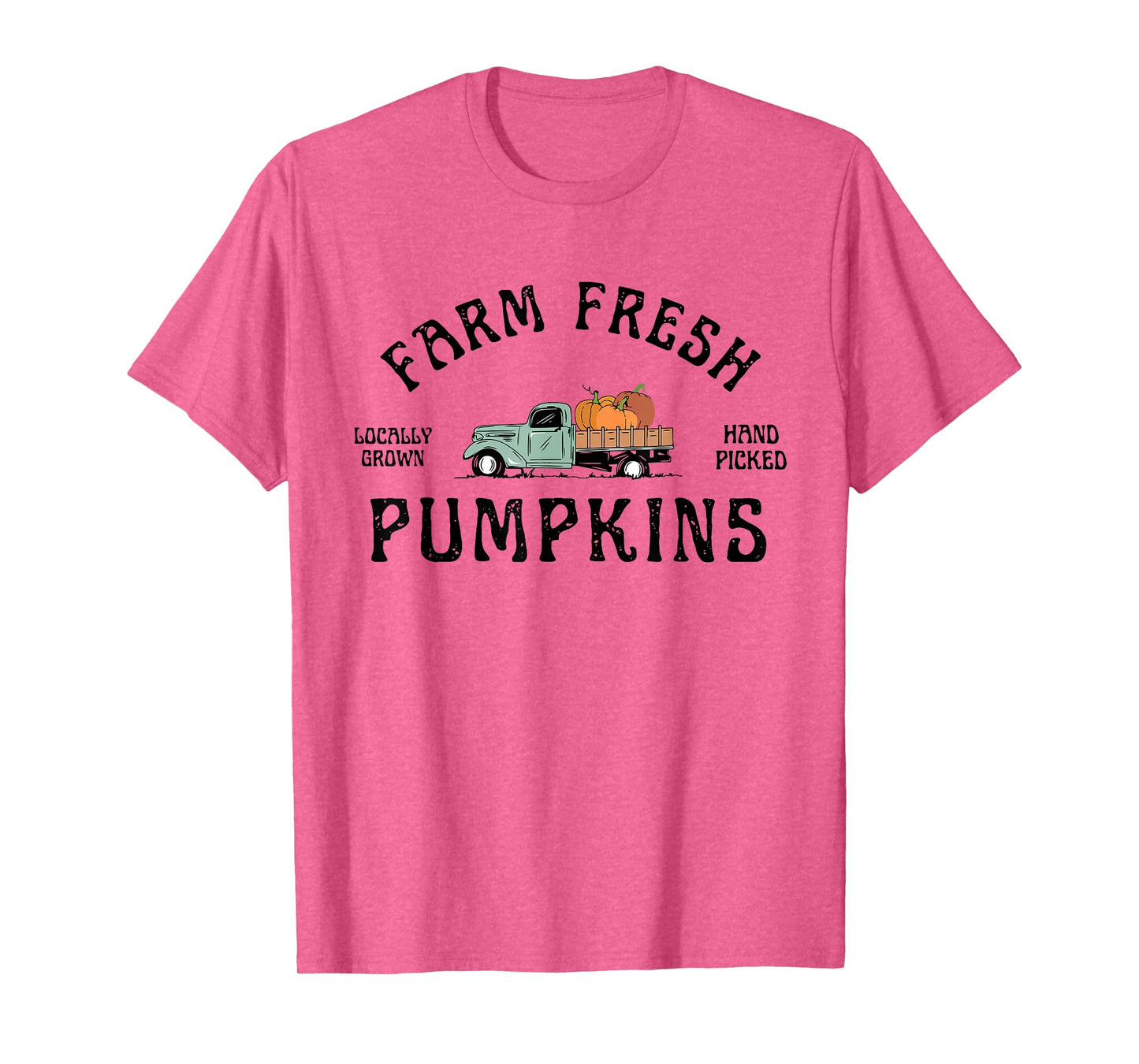 Farm Fresh Pumpkins Vintage Truck Fall Autumn Thanksgiving T-Shirt
